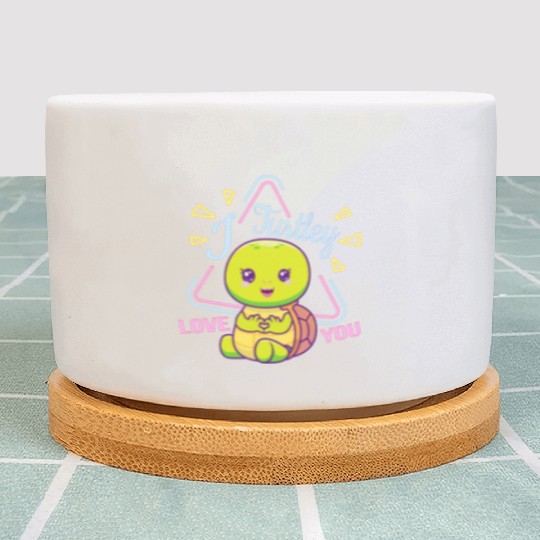 I Turtley Love You Plant Pots