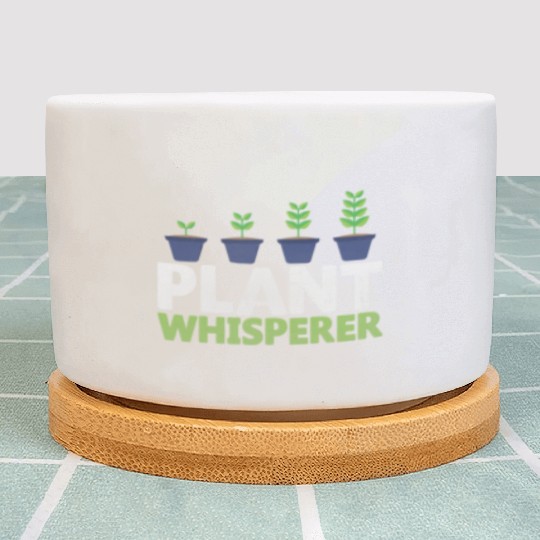 Funny Plant Whisperer Novelty Plant Pots