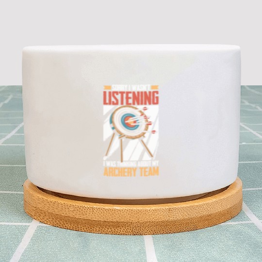 Archery Archer Bowman Plant Pots