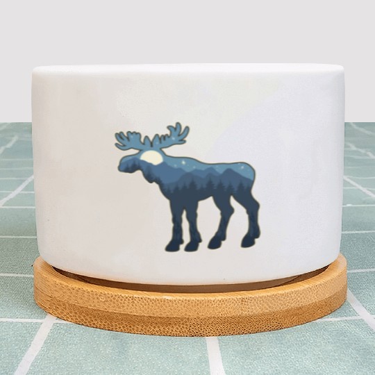 Wild Adventure Moose Plant Pots