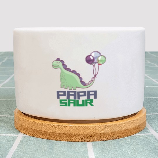 PAPA SAUR, Father's Day Plant Pots