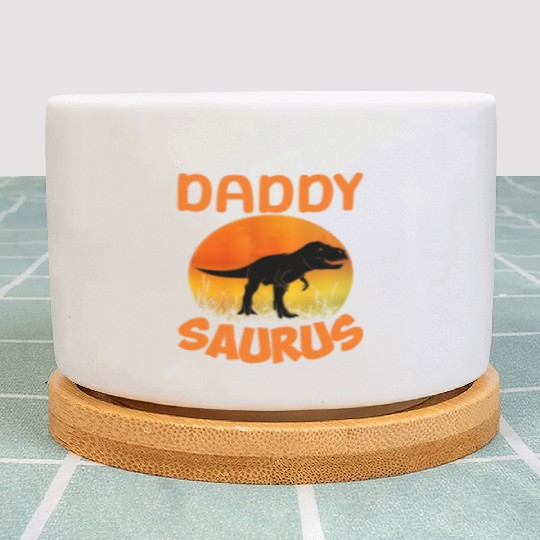 Daddysaurus Papasaurus Plant Pots