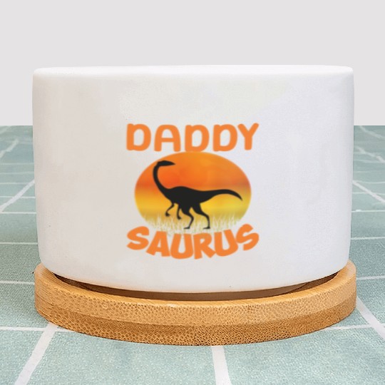 Daddysaurus Papasaurus Plant Pots