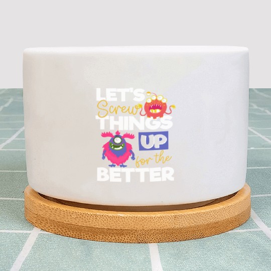 Monster Comic Little Sister Plant Pots