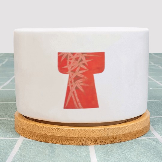 Kimono old fabric design Plant Pots