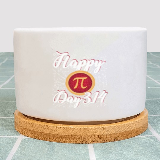 Happy Pi Day Plant Pots Funny Math Nerd Geek 3 14 Pie