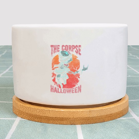 Mummy Creepy Anubis Plant Pots