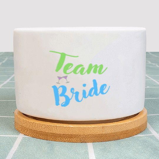 Team Bride Bachelorette Party Hen Party Plant Pots