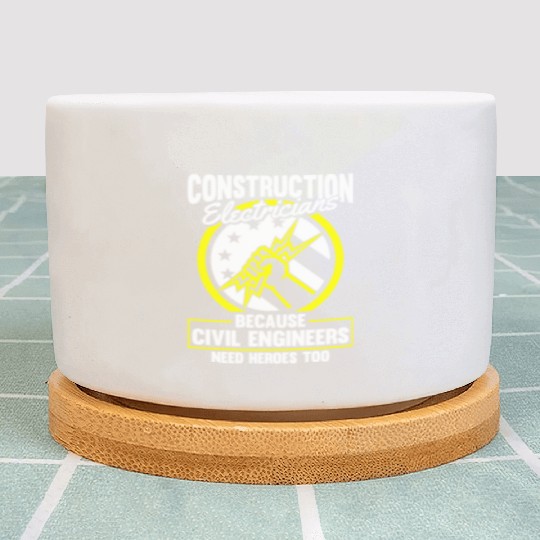 Electrician Electrical Engineer Lineman Plant Pots