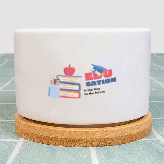 National Coloring Book day Back to School Plant Pots