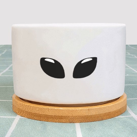 Alien Galaxy Ufo Extraterrestrial Spaceship space Plant Pots