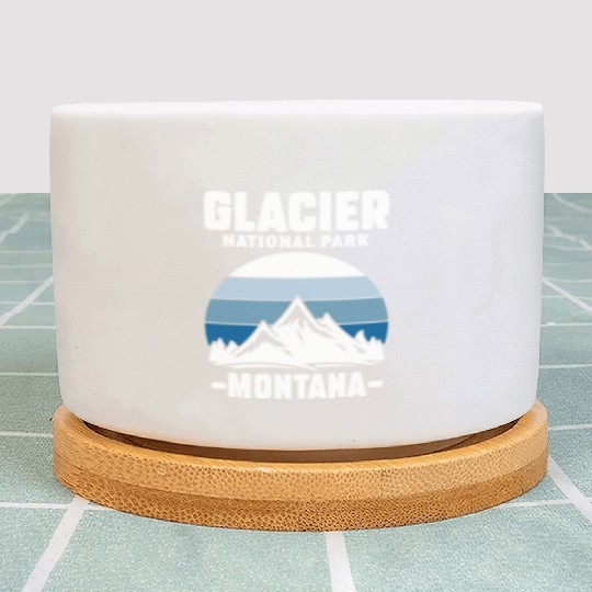 Glacier National Park Montana Plant Pots