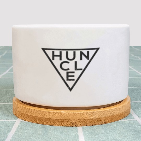 Huncle Triangular Uncle Plant Pots