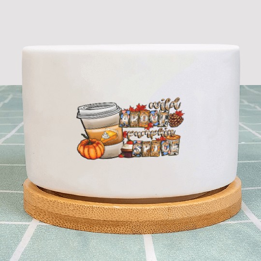 Wild About Pumpkin Spice Plant Pots