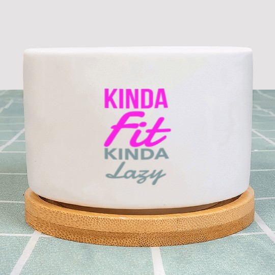 Gym Work Logo Plant Pots