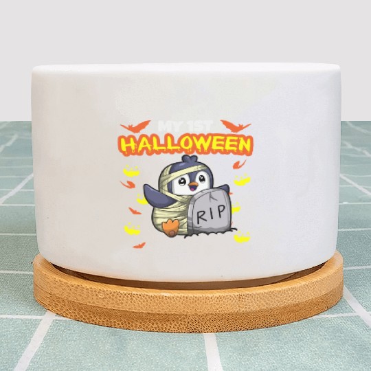 My First Halloween Scary Hallow's Eve Birthday Plant Pots