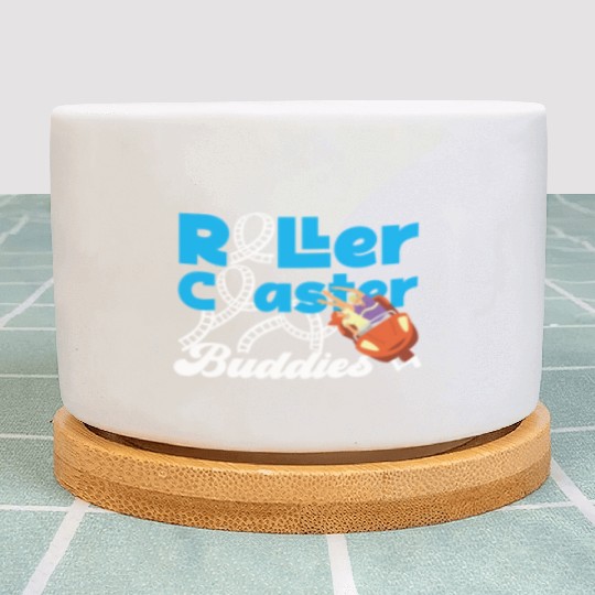 Roller Coaster Friends Besties Plant Pots