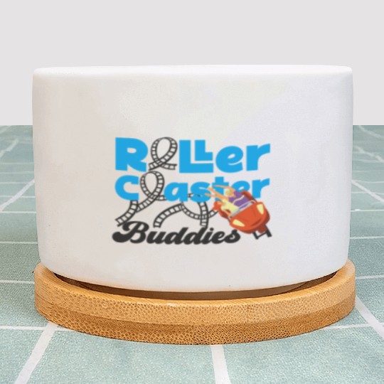 Roller Coaster Friends Besties Plant Pots