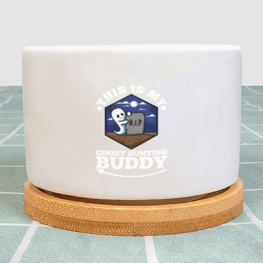 This is my ghost hunting buddy Plant Pots