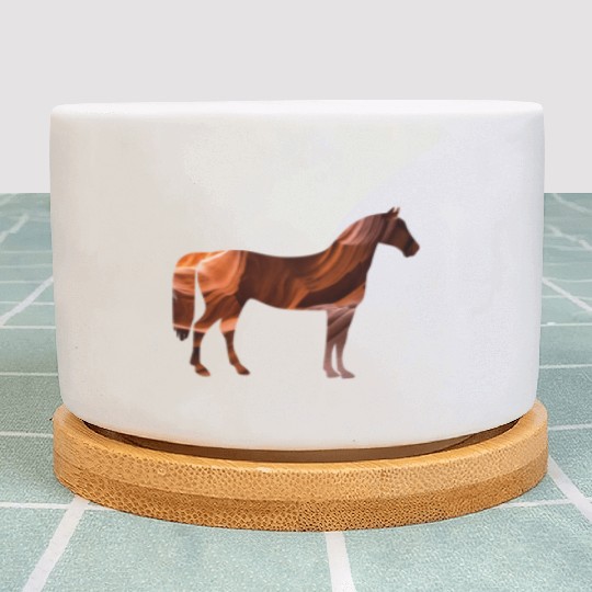 Rocky Horse - Grand Canyon rocks Plant Pots