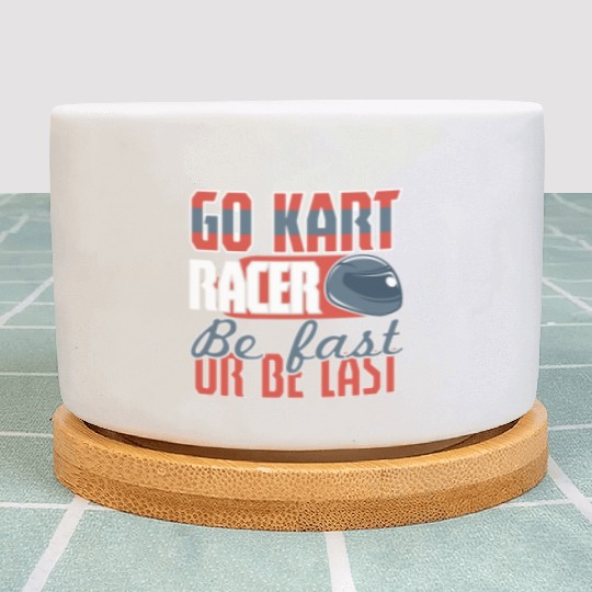 Its A Race Day Go Kart Racing Plant Pots