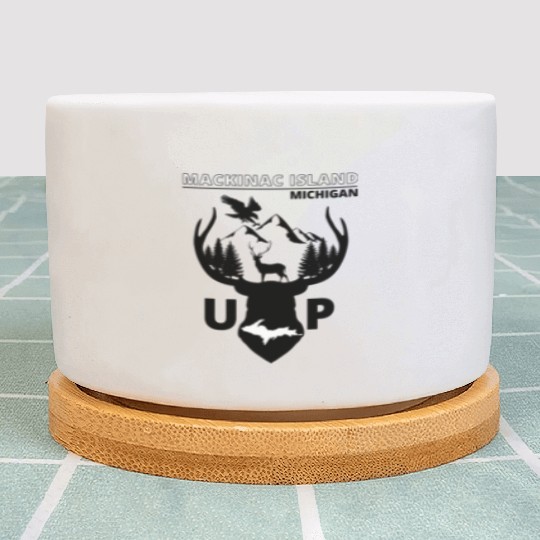 Mackinac Island Michigan Upper Peninsula Plant Pots