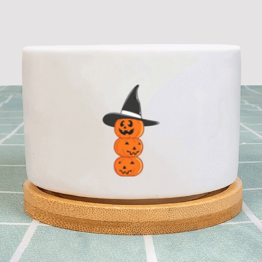 Pumpkin Halloween Plant Pots