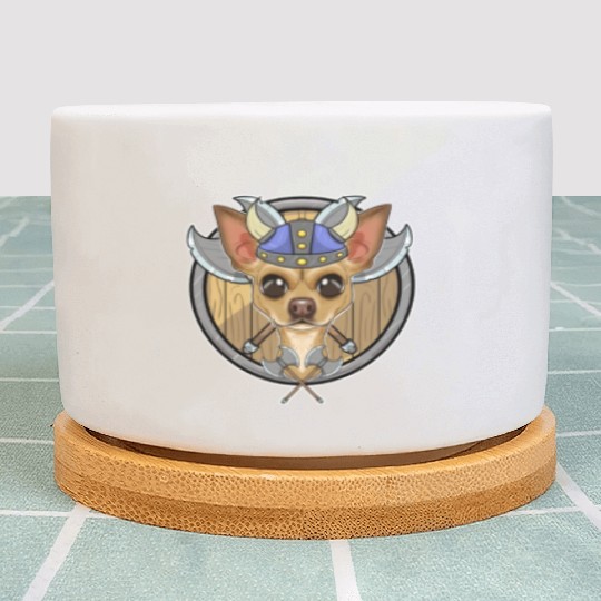 Chihuahua I Valhalla I Viking Plant Pots