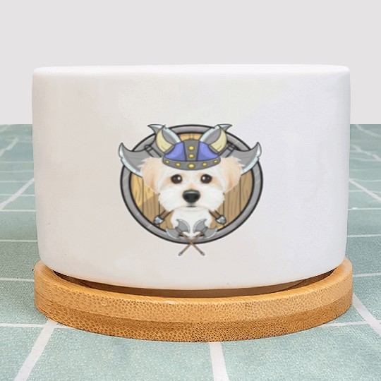 Maltese I Valhalla I Viking Plant Pots