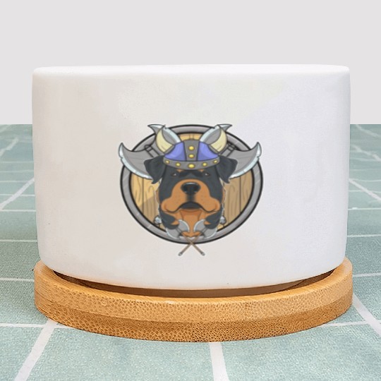 Rottweiler I Valhalla I Viking Plant Pots