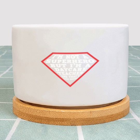 Daycare Teacher Childcare Provider Plant Pots