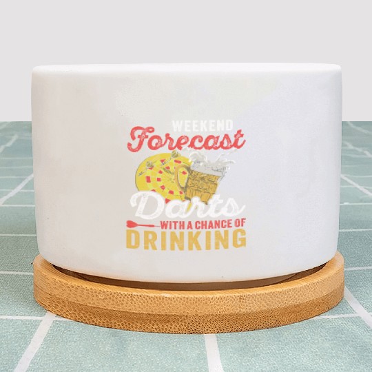 Dart Dartboard Weekend Forecast Darts Drinking Plant Pots