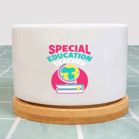 Special Education Teacher Sped Awareness Cute Plant Pots