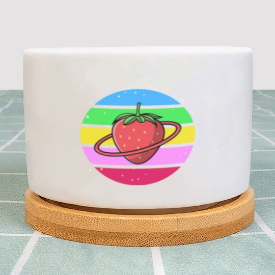 Strawberry Planet Galaxy Plant Pots