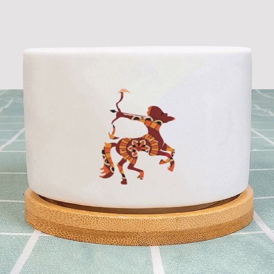 Sagittarius Zodiac Plant Pots