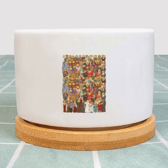 Saints, All saints, Catholic Saints Plant Pots
