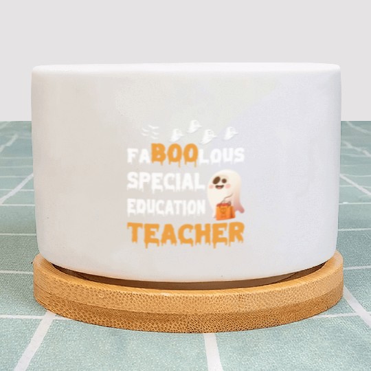 Faboolous Special Education Teacher-Halloween Plant Pots