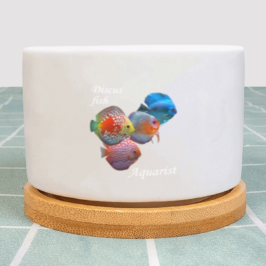 DISCUS FISH AQUARIST Plant Pots