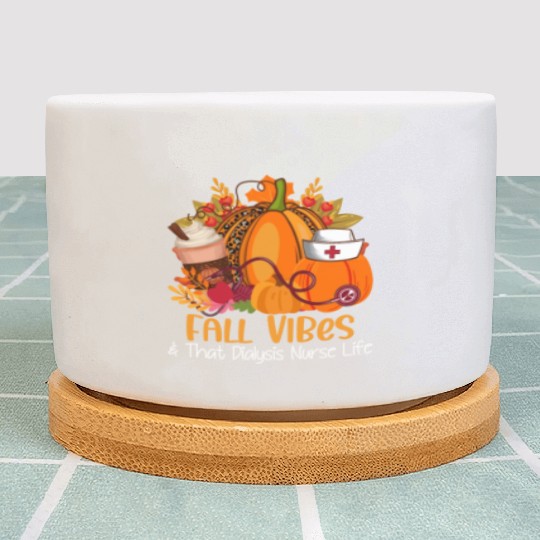 Fall Vibes & That Dialysis Nurse Life Fall Autumn Plant Pots