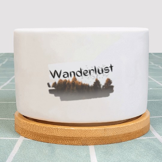 Wanderlust design Plant Pots