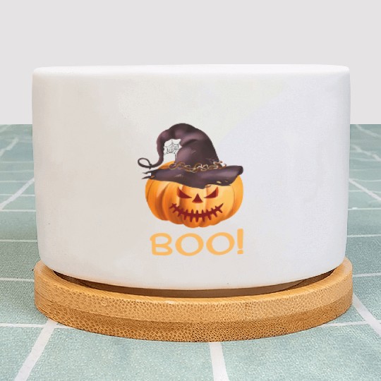 Halloween Pumpkin Plant Pots