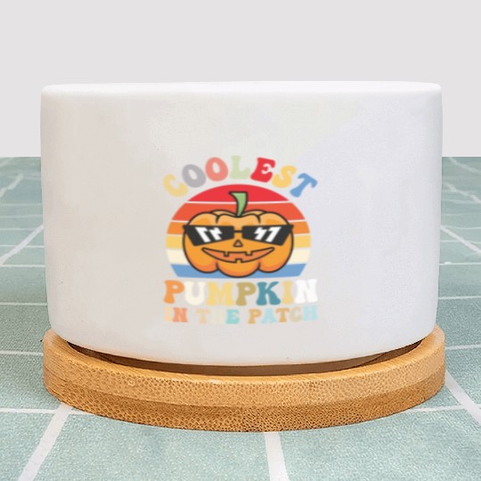 Coolest Pumpkin In The Patch - Halloween Plant Pots