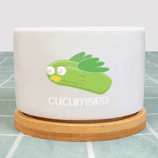 Cucumbird Vegetarian Vegetable Vegan Cucumber Plant Pots