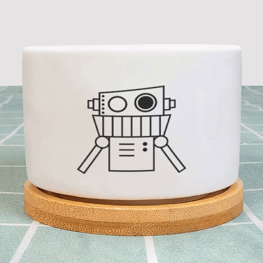 Robot Plant Pots