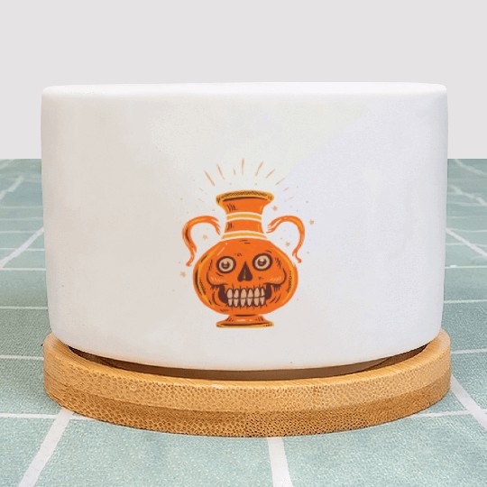 Creepy vase Plant Pots