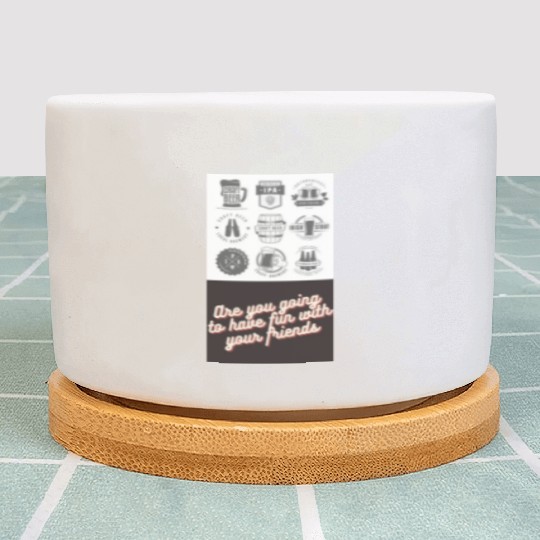 chill Rum with your friends Plant Pots