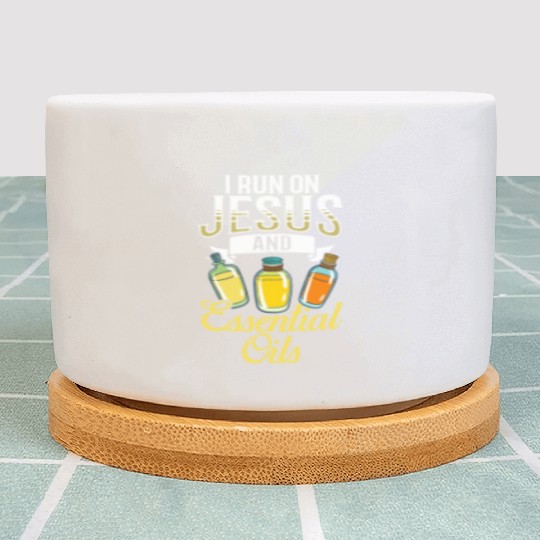 Essential Oil Diffuser Peppermint Aromatherapy Plant Pots