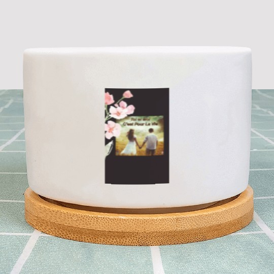 Amour: Toi et moi, C' est pour la vie Plant Pots