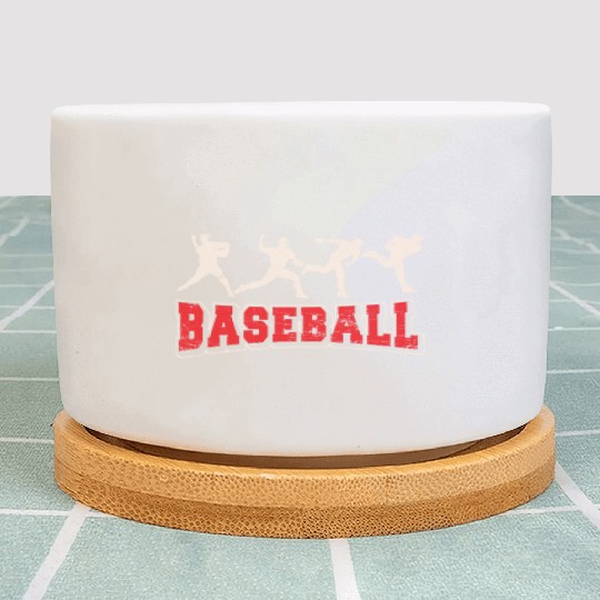 Baseball Pitcher Baseball Pitching Closer Relief B Plant Pots