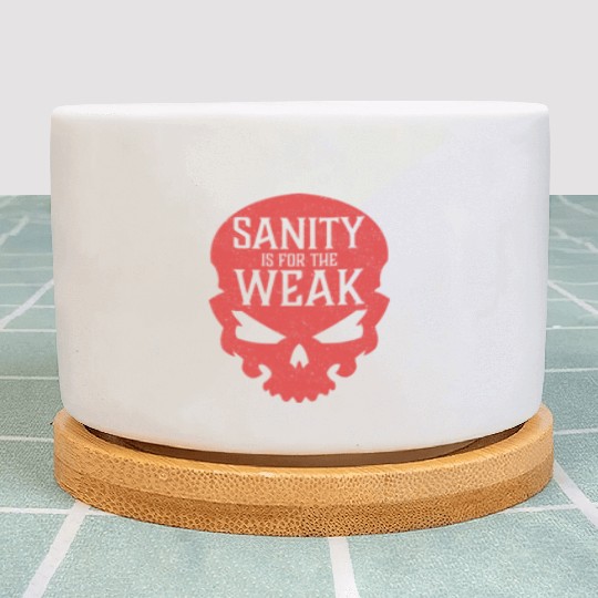 Demon Skull Sanity is for the Weak Plant Pots